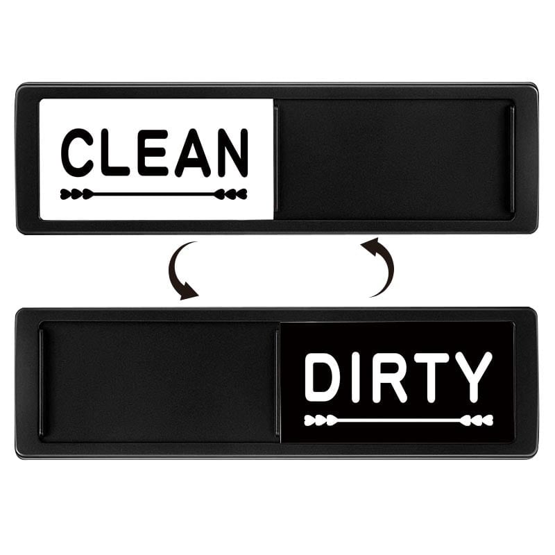 Clean Dirty Dishwasher Magnet Indicator Sign ✨