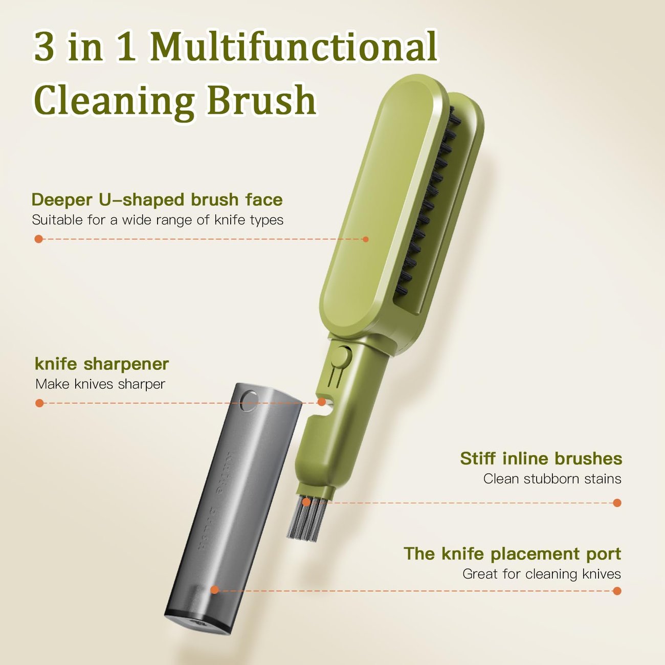 3-in-1 Knife Cleaner