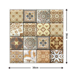 10Pcs 3D Peel and Stick Wall Tiles(12x12 inches)