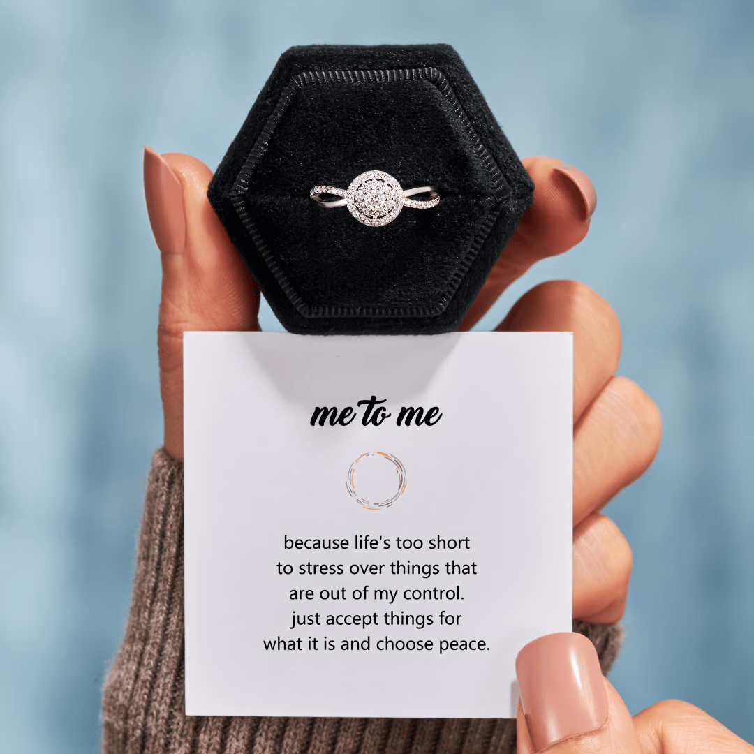 80% OFF Today Only! (4.8/5⭐⭐⭐⭐⭐)💕-Peace Circle Self-Love Ring