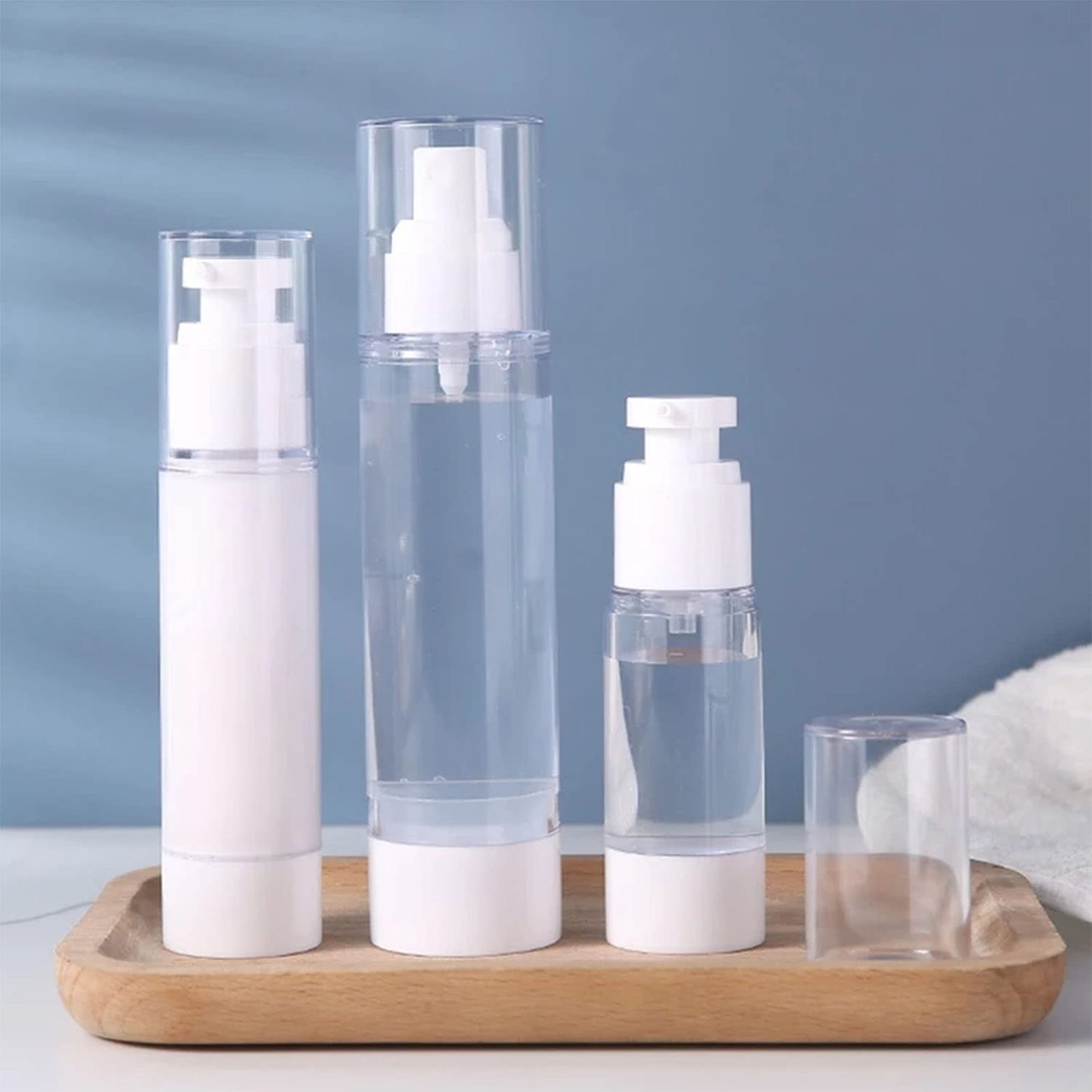 Anti-residue Vacuum Cosmetic Travel Container-🔥BUY MORE SAVE MORE🔥
