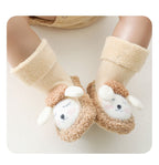 (🎁Hot Sale🎁) Baby Cartoon Plush Cotton Toddler Shoes