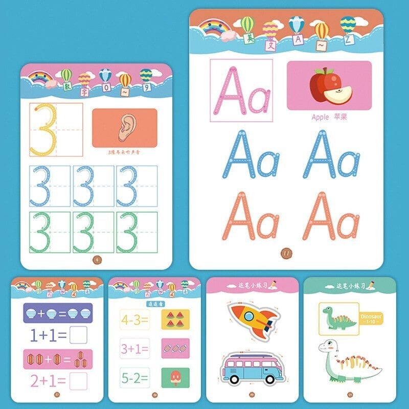 40% OFF🔥Educational Magical Tracing Workbook Set