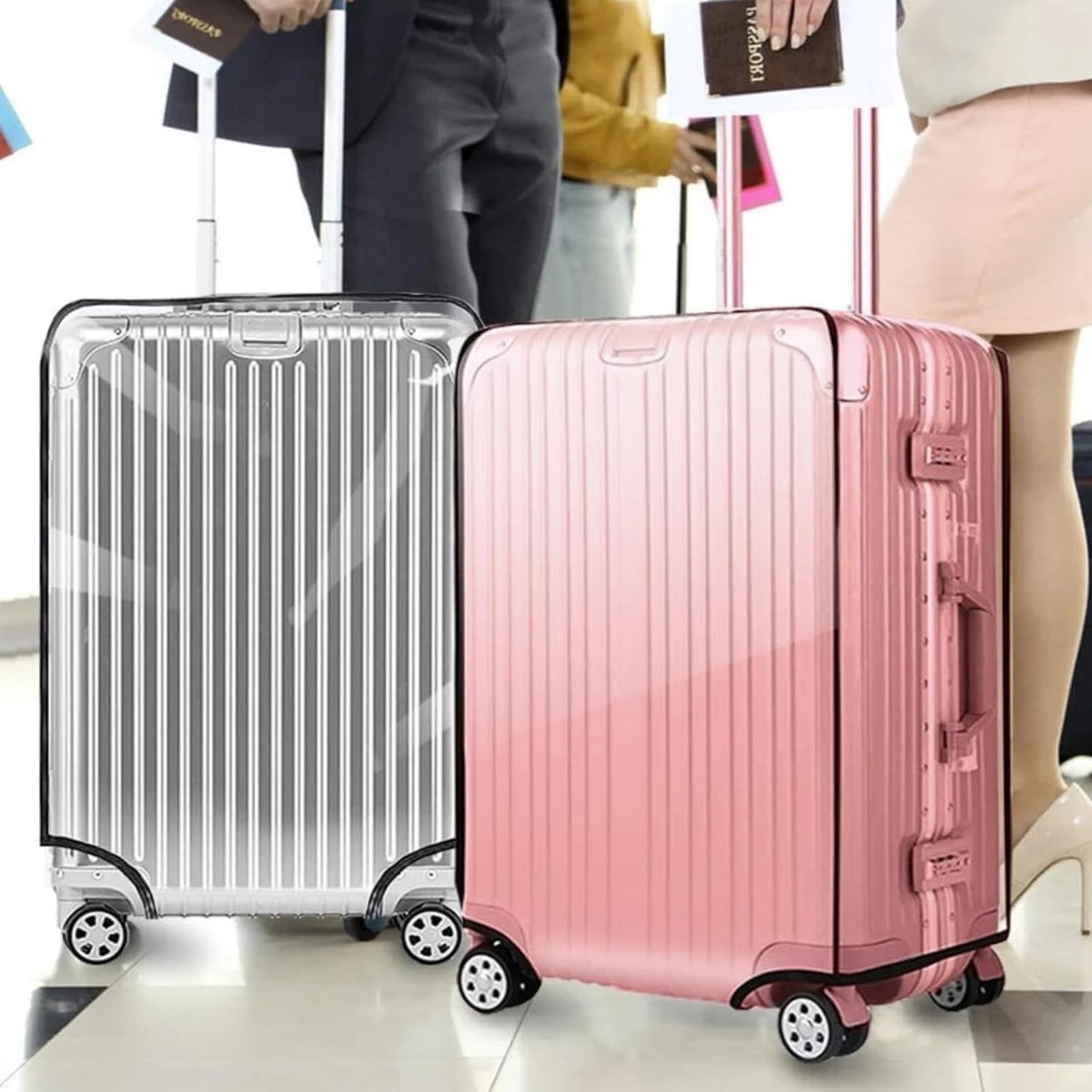 Clear Suitcase Cover Protector