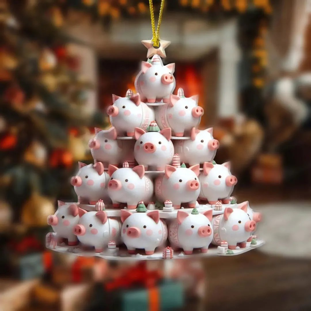 (🎅Xmas Sale 49% OFF🎄) - Stacking Animal Christmas Ornaments