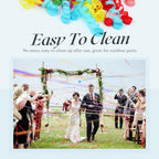 Colorful Hand Held Streamer No Mess Paper Crackers