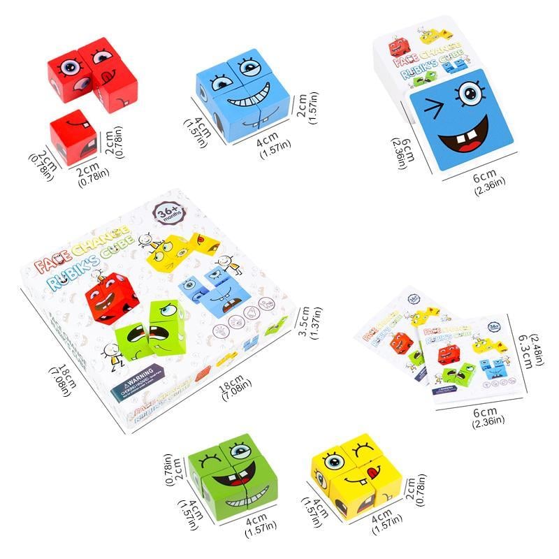 Christmas Pre-sale SAVE 49%🎄🎅3D Puzzle Face-Changing Magic Cube