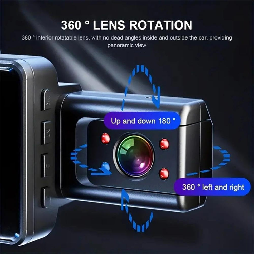 3 Channel Dash Cam