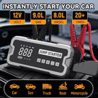 4 in 1 Portable Jump Starter with Air Pump Pro