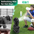 4 in 1 Mist Camping Fan with 6L Bucket