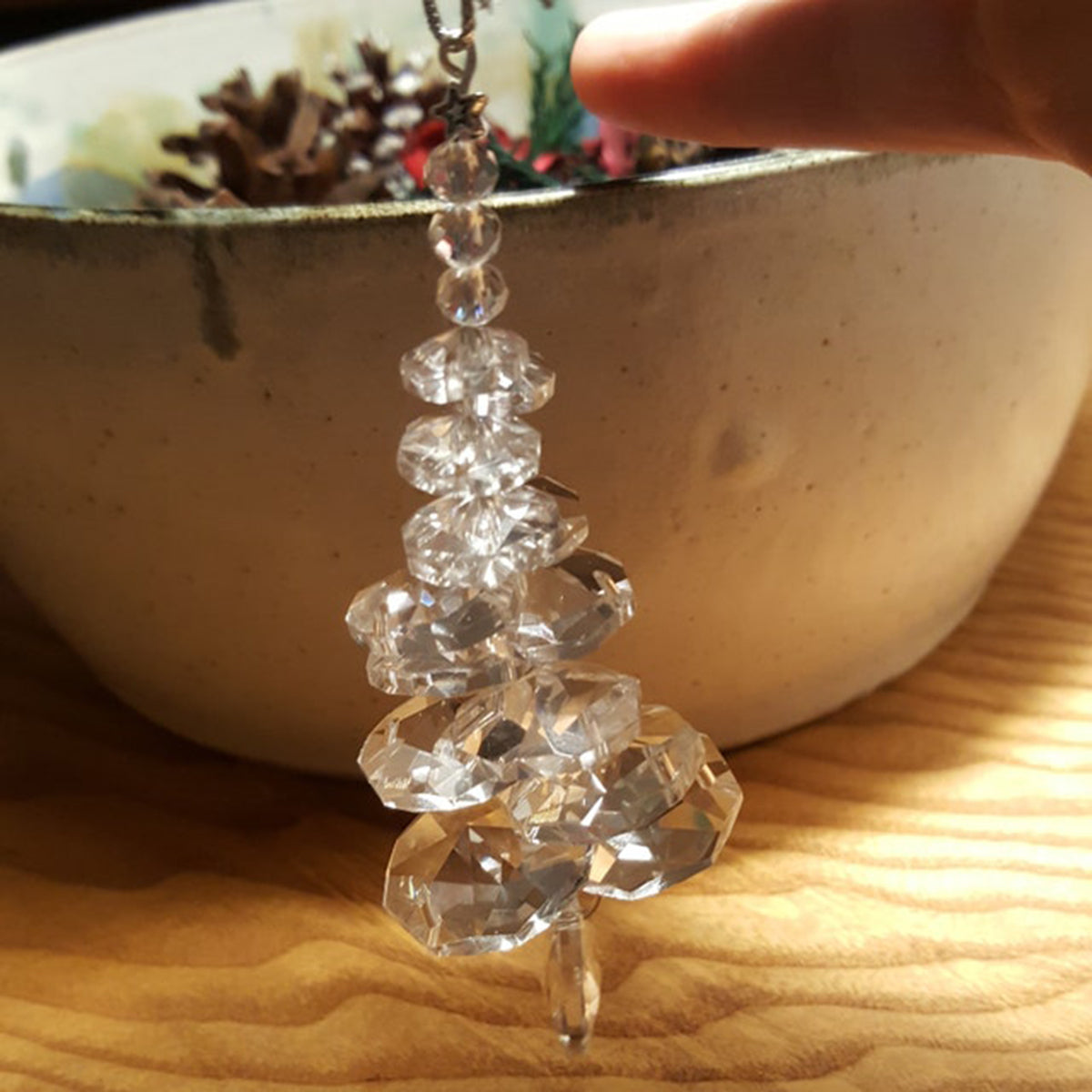 Crystal Christmas Tree Decoration