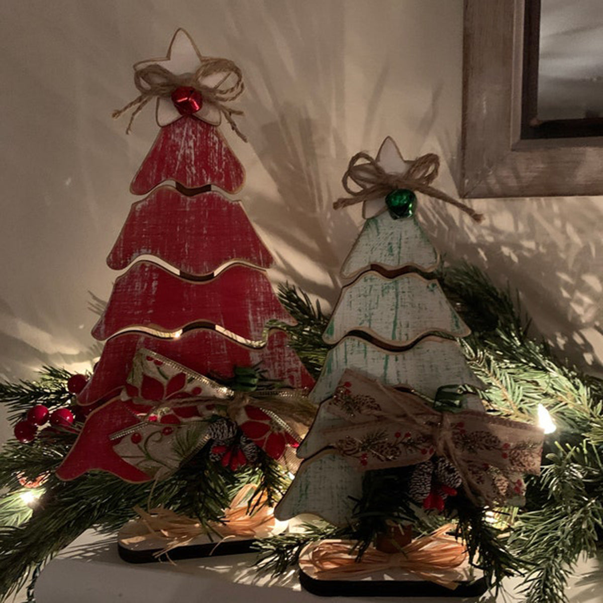 Christmas Tree Wooden Ornament