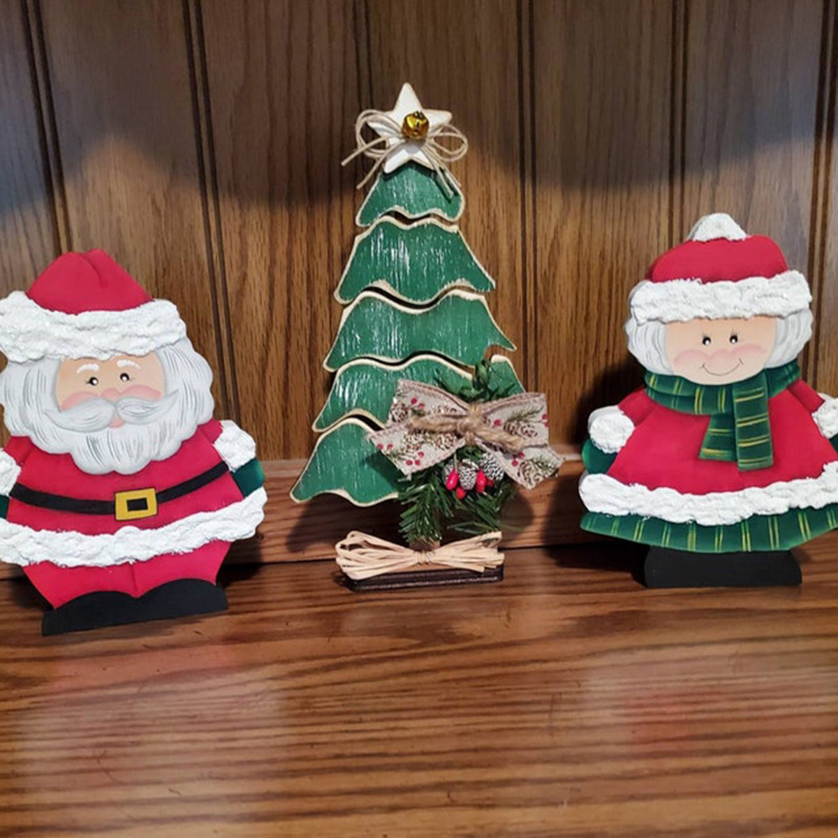 Christmas Tree Wooden Ornament