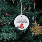 Christmas Ceramic Ornament, Those We Love, Remembrance Christmas Gift