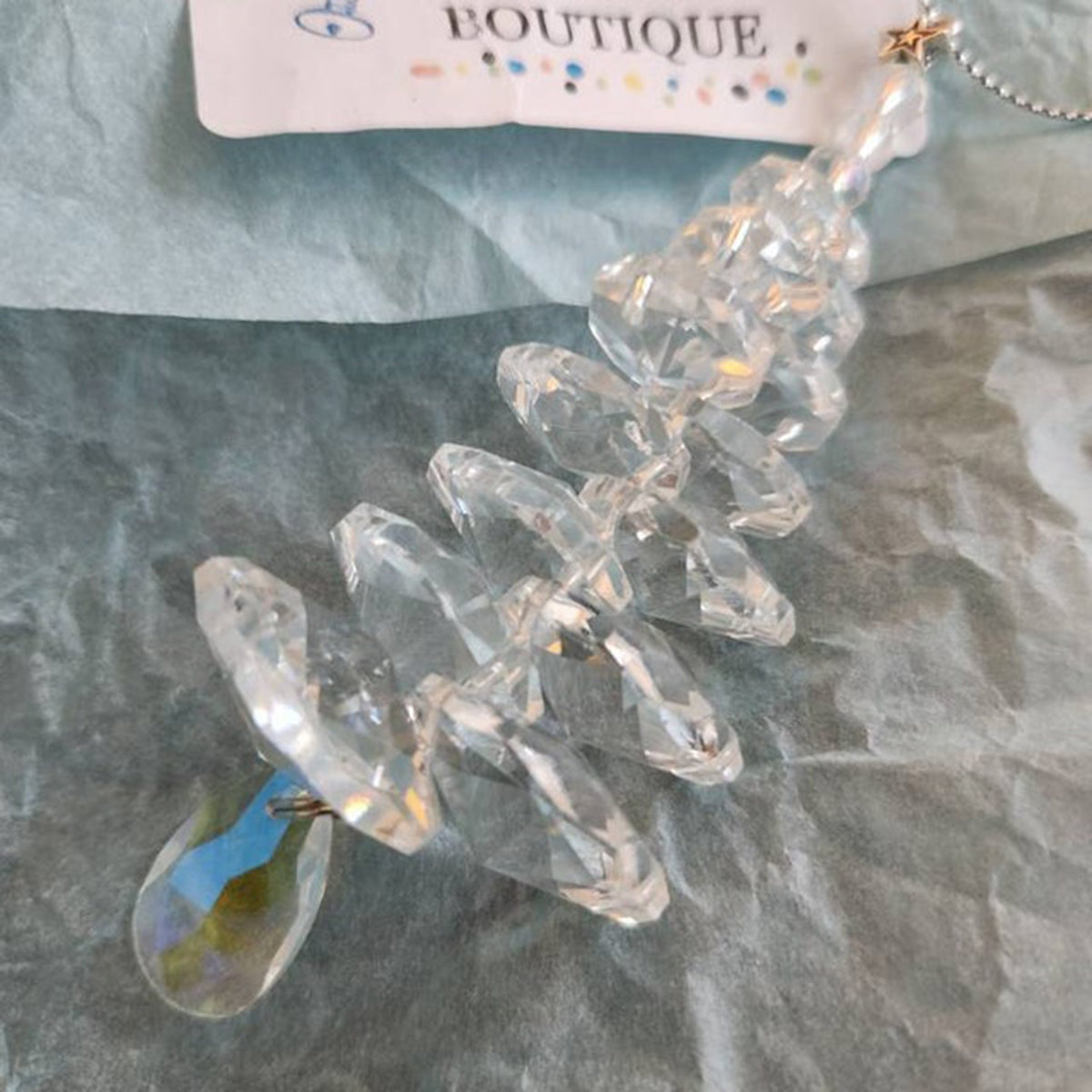 Crystal Christmas Tree Decoration