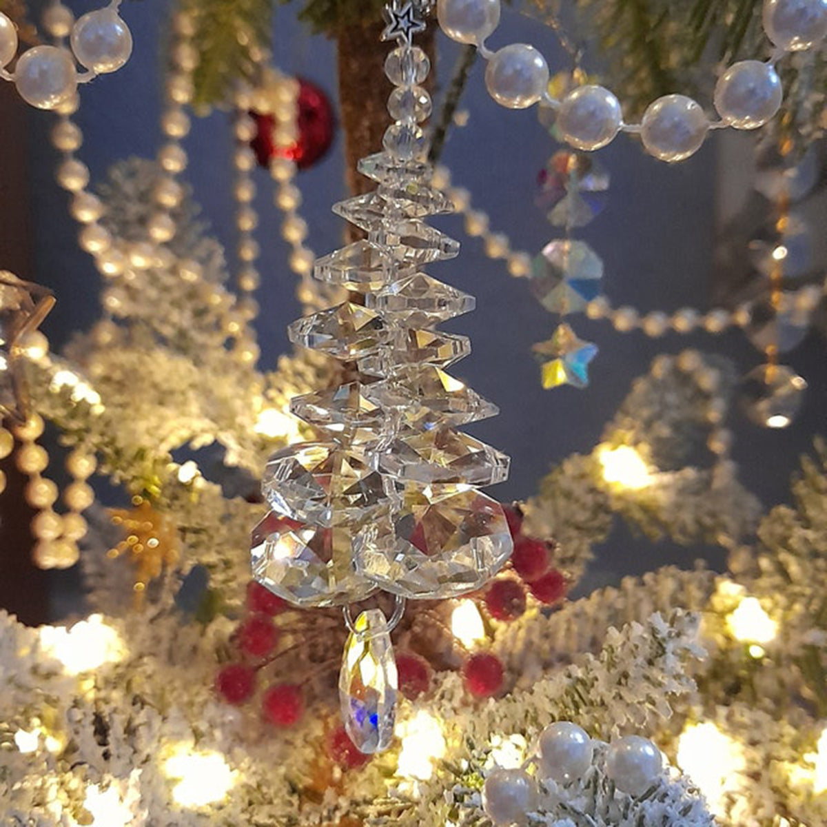 Crystal Christmas Tree Decoration