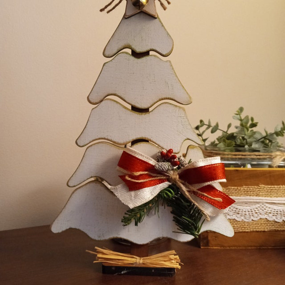 Christmas Tree Wooden Ornament