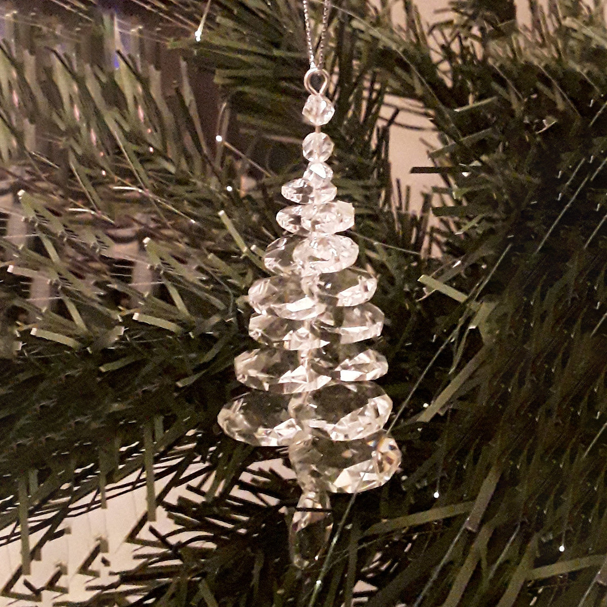 Crystal Christmas Tree Decoration