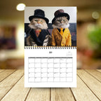 2025 Cute Cats Calendar