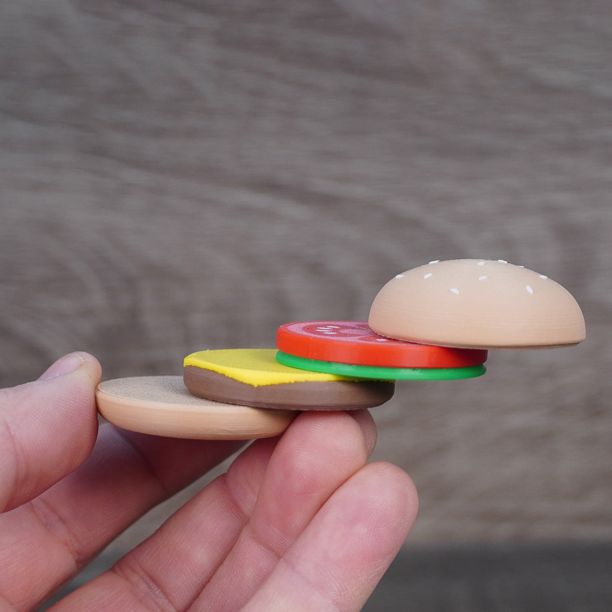 Cheeseburger Magnetic Fidget Toy