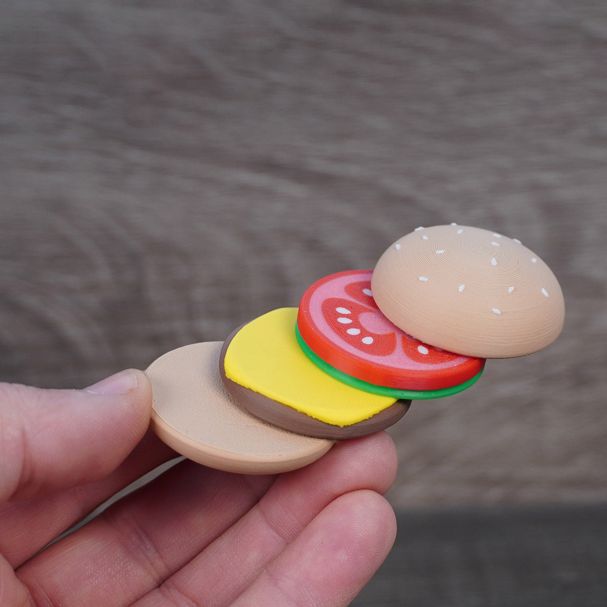 Cheeseburger Magnetic Fidget Toy