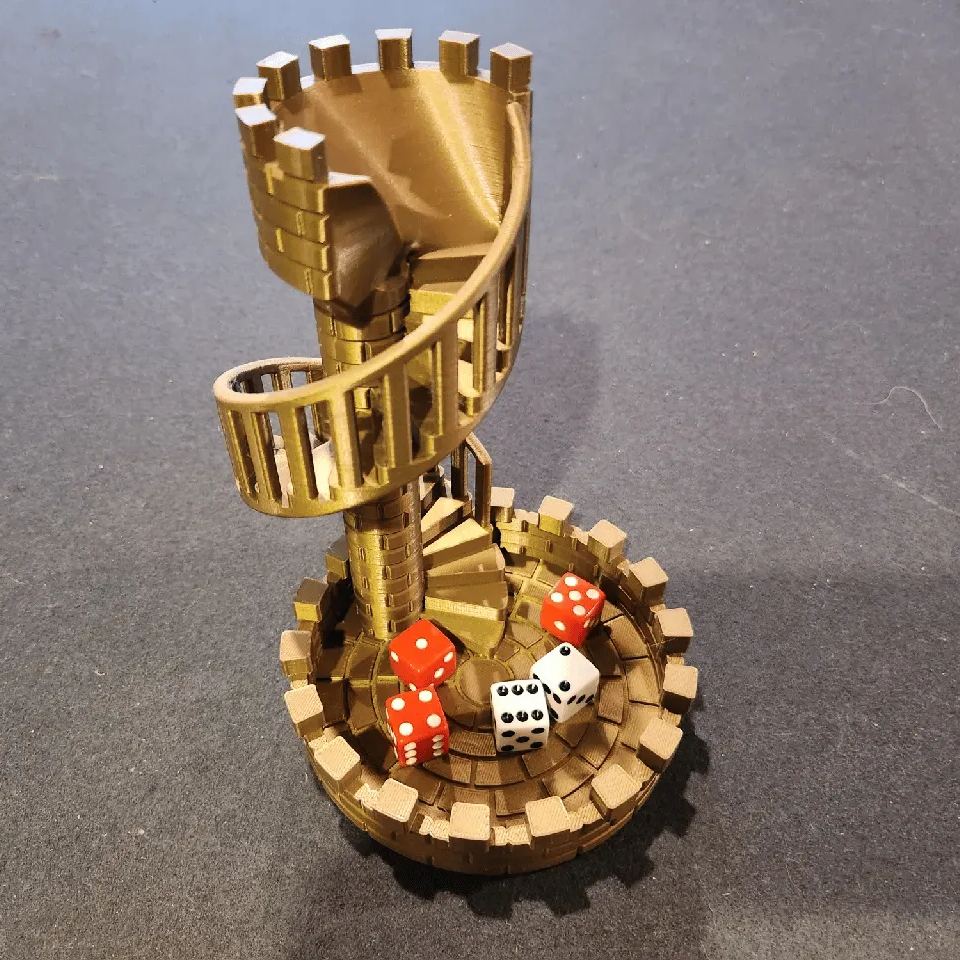 Dice Tower Castle Stairs