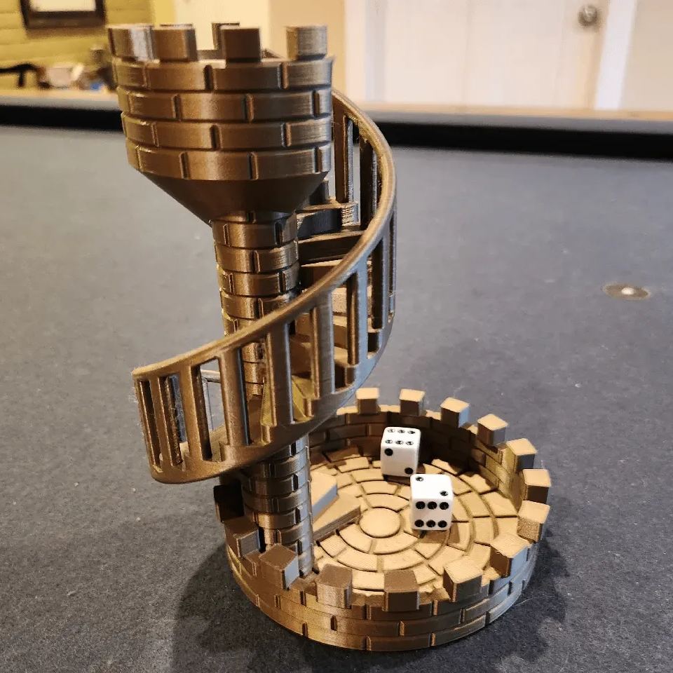 Dice Tower Castle Stairs