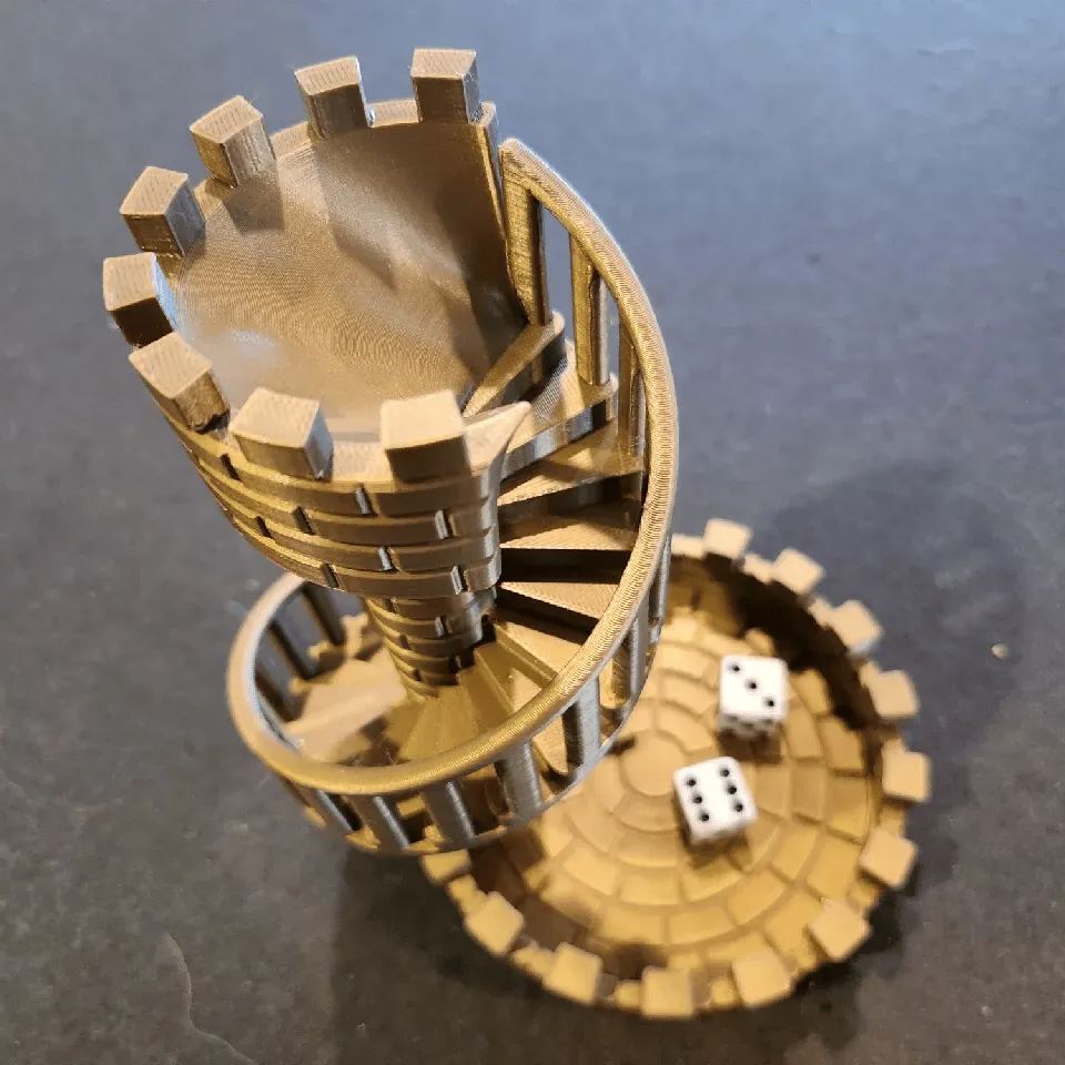 Dice Tower Castle Stairs