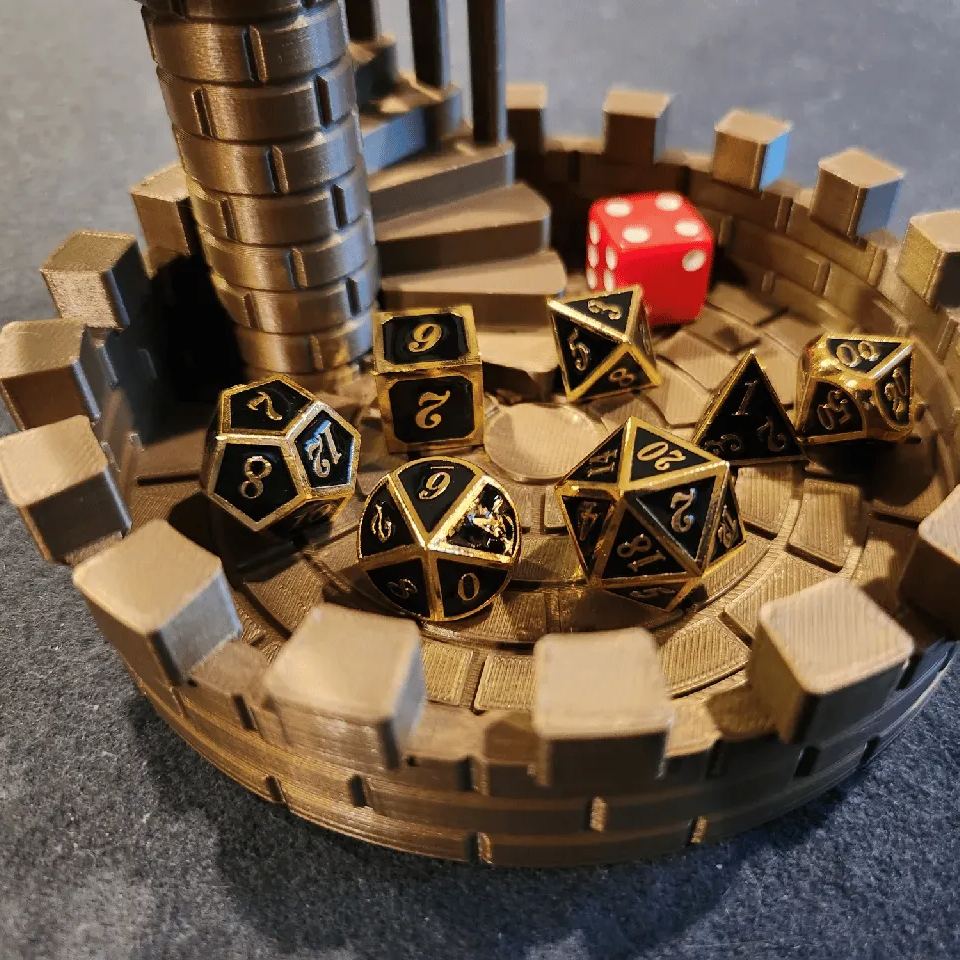 Dice Tower Castle Stairs