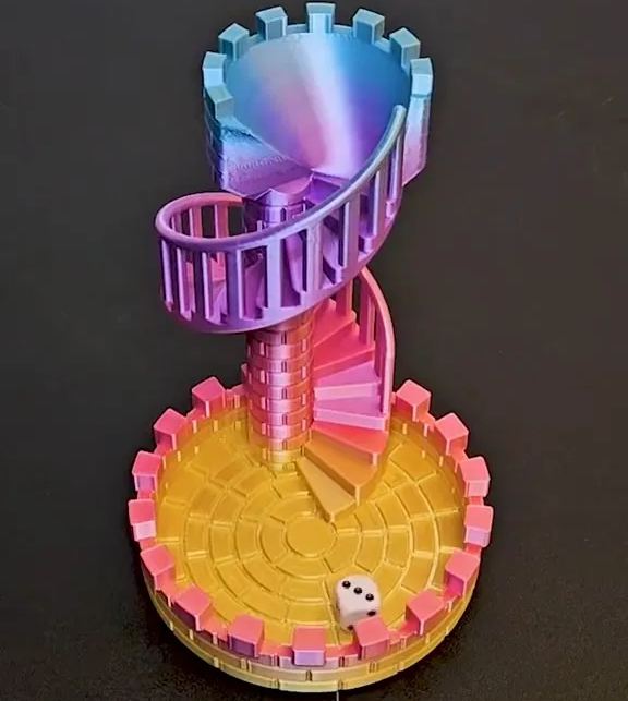 Dice Tower Castle Stairs