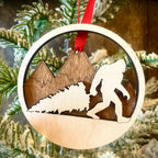 Bigfoot Christmas Ornament