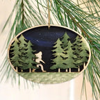 Bigfoot Christmas Ornament
