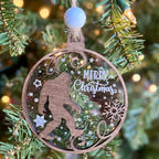 Bigfoot Christmas Ornament