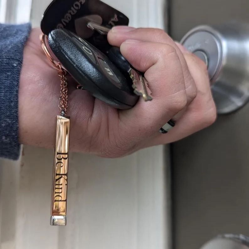 Be Kind Hidden Message Key Chain