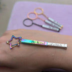 Be Kind Hidden Message Key Chain