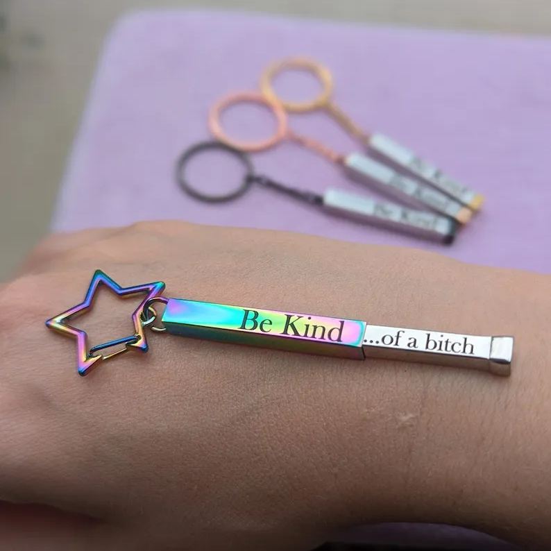 Be Kind Hidden Message Key Chain