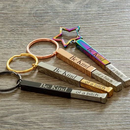 Be Kind Hidden Message Key Chain