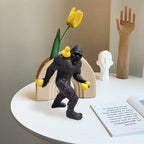 Bigfoot Holding Ducks