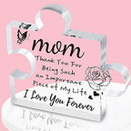 Acrylic Puzzle Ornament