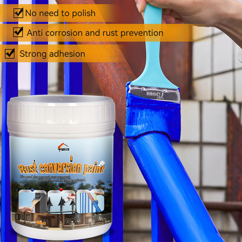 Colored Water-Based Rust Conversion Paint