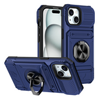 Card Slot Mecha Phone Case – Magnetic Compatible & Built-in Stand