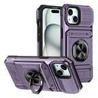 Card Slot Mecha Phone Case – Magnetic Compatible & Built-in Stand